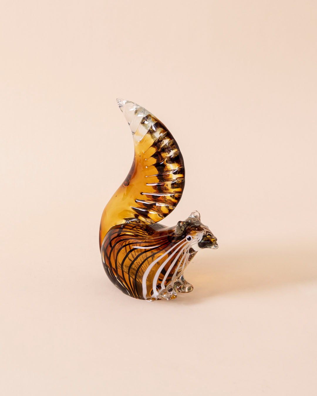 Golden Acorn Decorative Squirrel Figurine