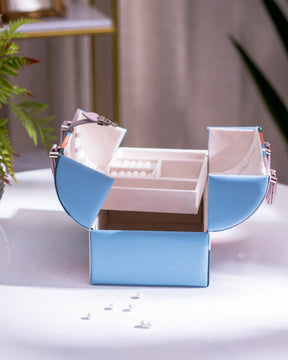 Jewellery Storage Box-Blue