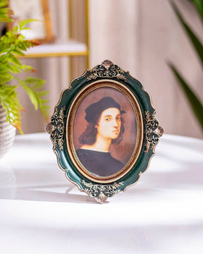Edith - Victorian Photo Frame - Green