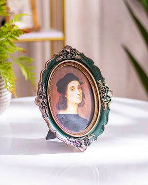 Edith - Victorian Photo Frame - Green