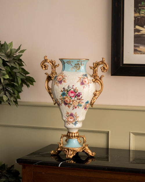 Oxfordshire Victorian Ornate Decorative Vase