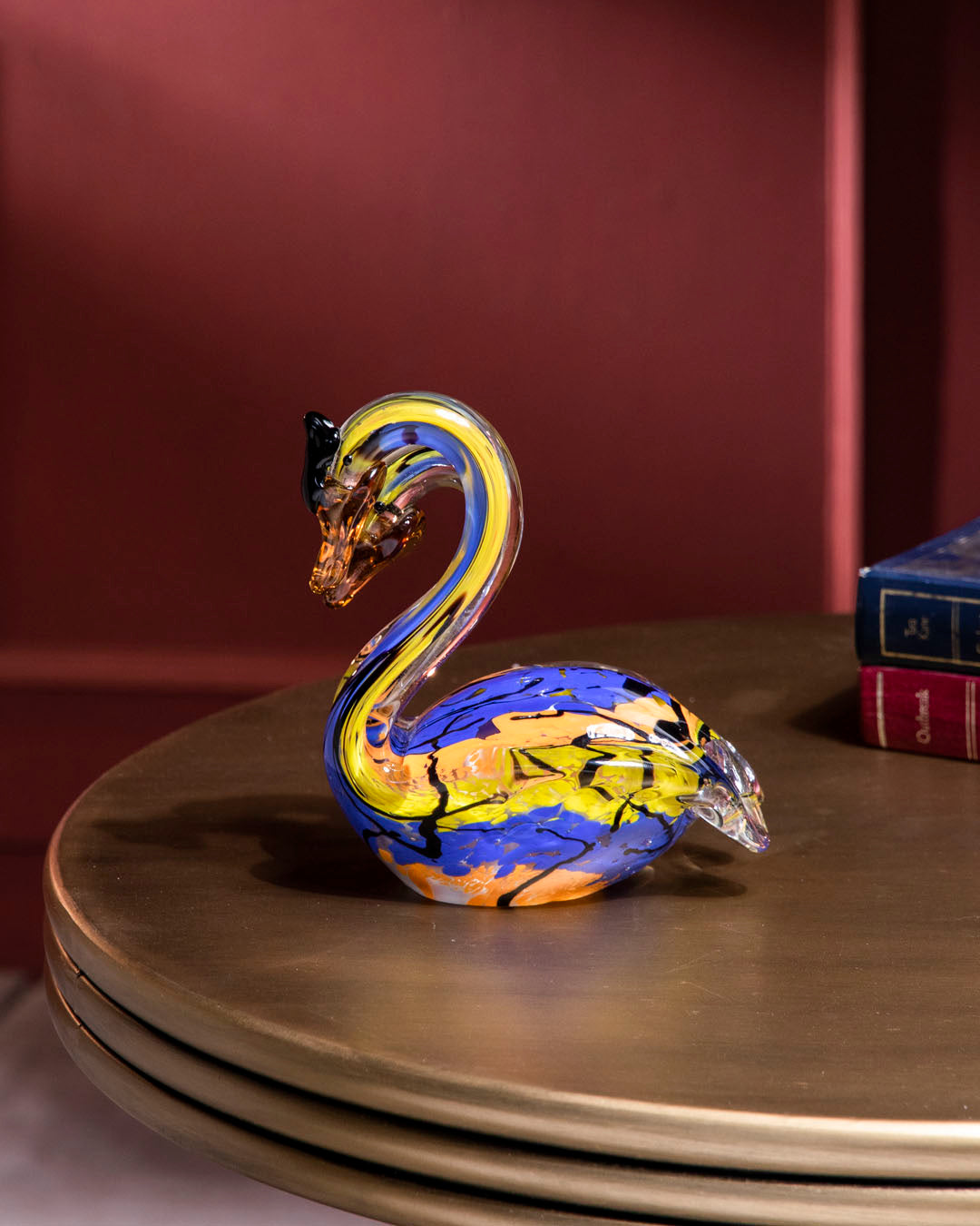 'Twin Head' Decorative Swan Figurine