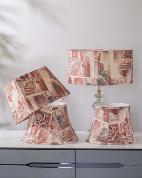 Imperials Pink Cotton Empire Lamp Shade