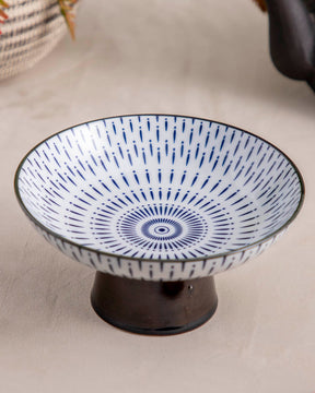 Blue & White Fruit Bowl / Nut Bowl - The Decor Kart 