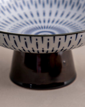 Blue & White Fruit Bowl / Nut Bowl - The Decor Kart 