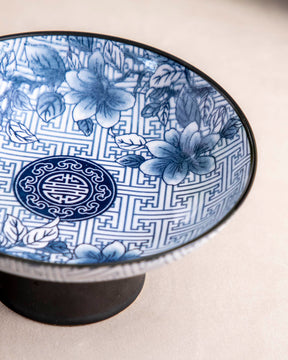 Blue & White Fruit Bowl / Nut Bowl - The Decor Kart 