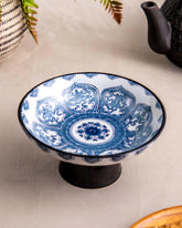 Blue & White Fruit Bowl / Nut Bowl - The Decor Kart 