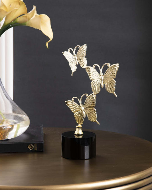 Golden Butterfly Figurine - Small