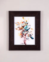 Golden Breeze - Watercolor Eucalyptus Spray 