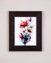 Wild Bloom Symphony - Abstract Watercolor Florals 