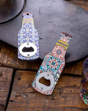 Beer 'Bottle' Fridge Magnets Cum Openers - Set of 2 - The Decor Kart 