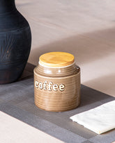 Coffee Ceramic Canister 
