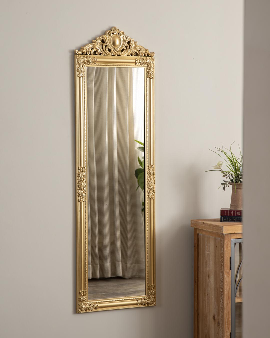 Victorian Baroque Gold Mirror 