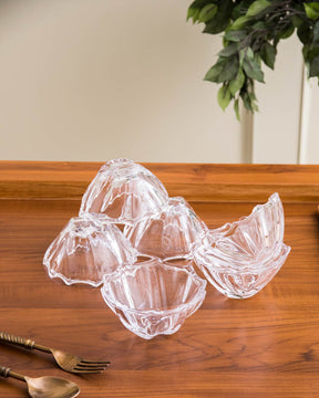 'Orion' Glass Katoris - Set of 6