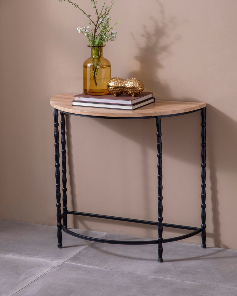 Lorette Half-Round Console - Large 