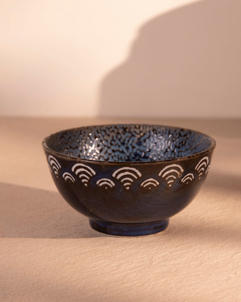 Ocean Arch Ceramic Bowl -Set Of 4 