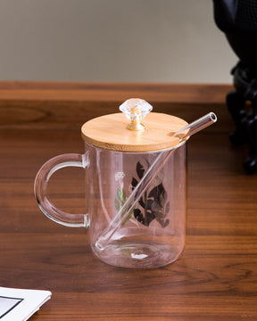'Have a Goodtime' Clear Coffee/Milk Mug
