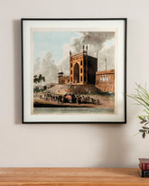 Eastern Gate Of The Jami Masjid At Delhi India 