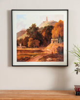 Hilly Landscape In India 