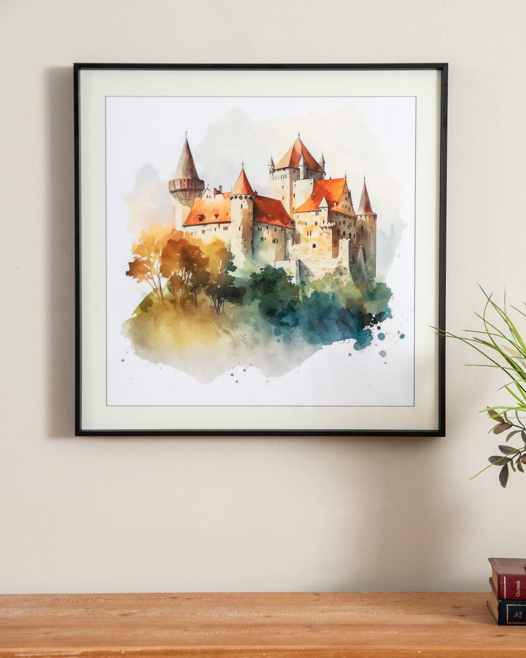 Castle On Top Of Mountain 