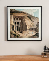 The Great Chaitya Temple On The Island Of Salsette Maharashtra 