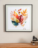 Falling Colors: Autumn Leaves' Symphony 