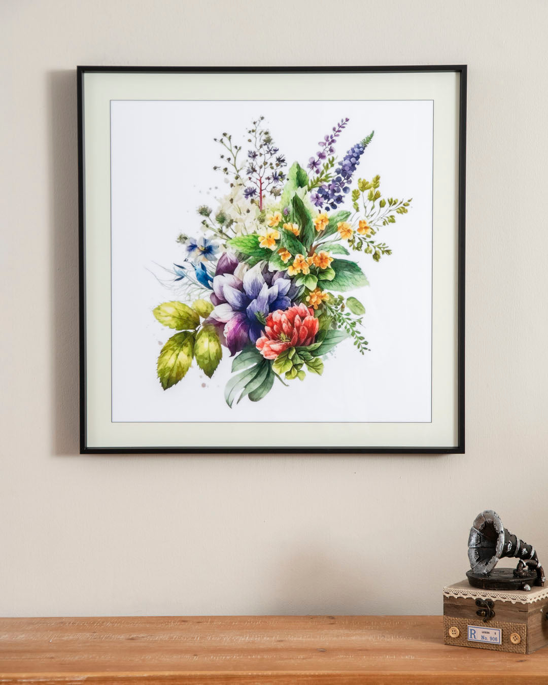 Blossoms in Harmony: A Bouquet of Flowers 