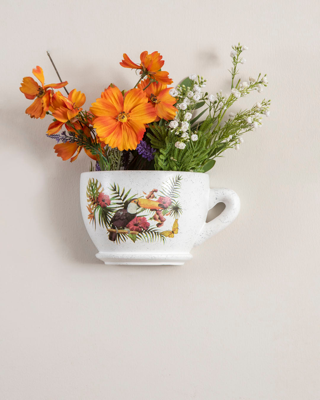 'Toucan Bird' The Cup Wall Planter 