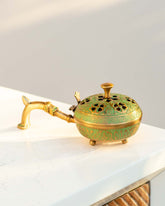 Aromatic Incense Burner With Handle - The Decor Kart 