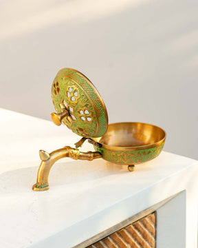 Aromatic Incense Burner With Handle - The Decor Kart 