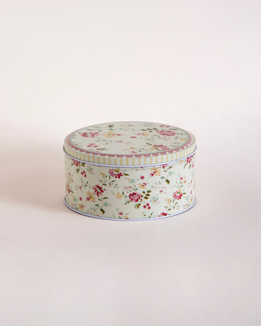 Rose Meadow Round Storage Canister - Set Of 3 