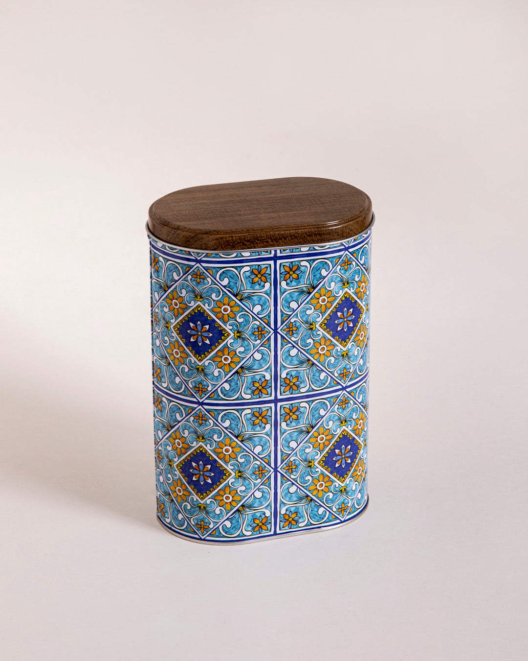 Moroccan Patterned Storage Canister - Set Of 2 