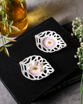 To My Love Leaf Lace Edge Catchall - Set of 2 