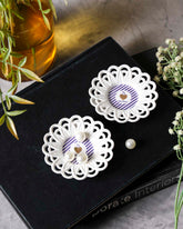 To My Love Lace Edge Catchall - Set of 2 