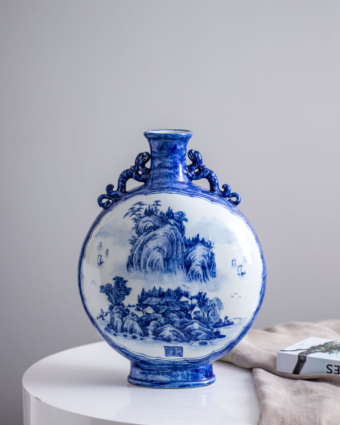 'The Landscape' Moon Vase