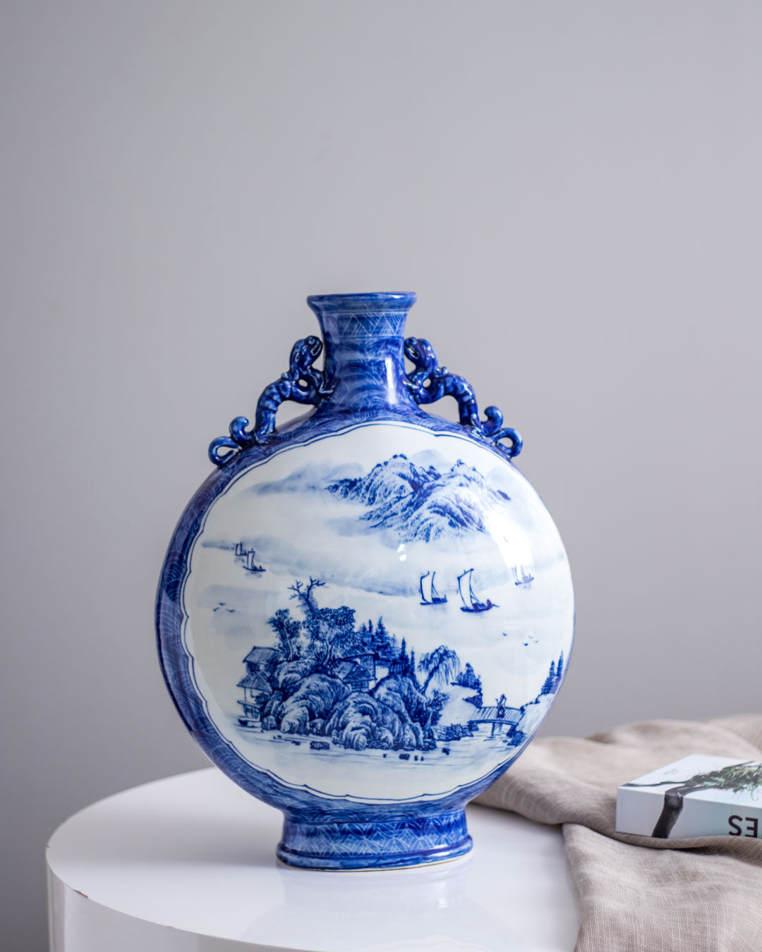 'The Landscape' Moon Vase