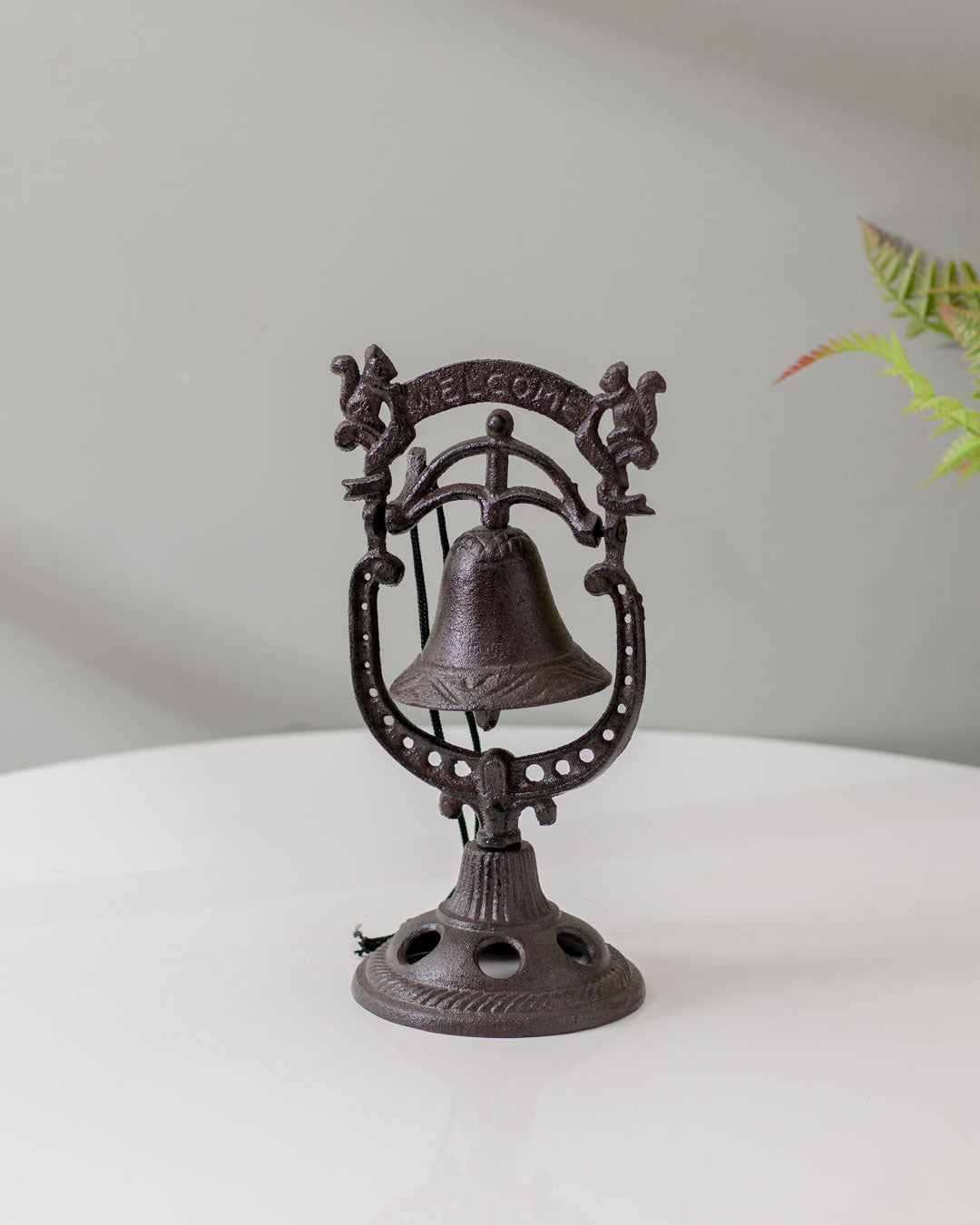 The Entryway - Rustic Cast Iron Desk Bell - The Decor Kart 