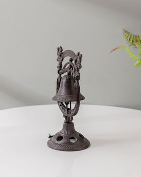 The Entryway - Rustic Cast Iron Desk Bell - The Decor Kart 