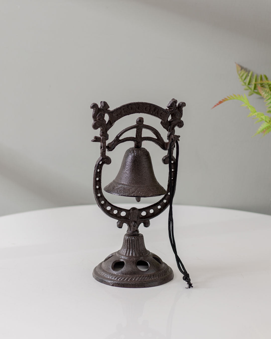 The Entryway - Rustic Cast Iron Desk Bell - The Decor Kart 