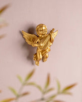 Golden 'Angelic Musician' Wall Accent 