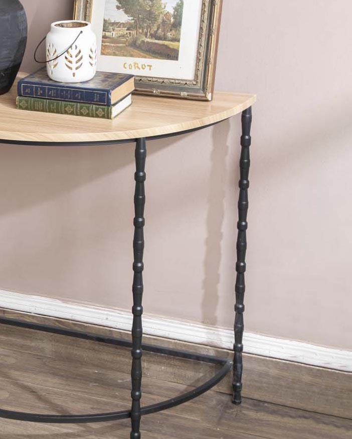 Lorette Half-Round Console - Large 
