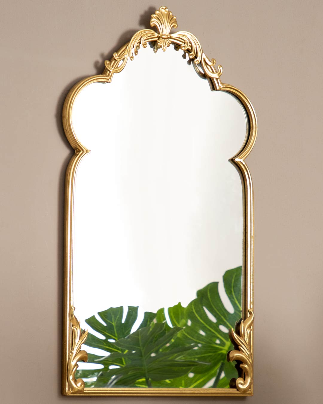 Maskell Arch Metal Wall Mirror - The Decor Kart 