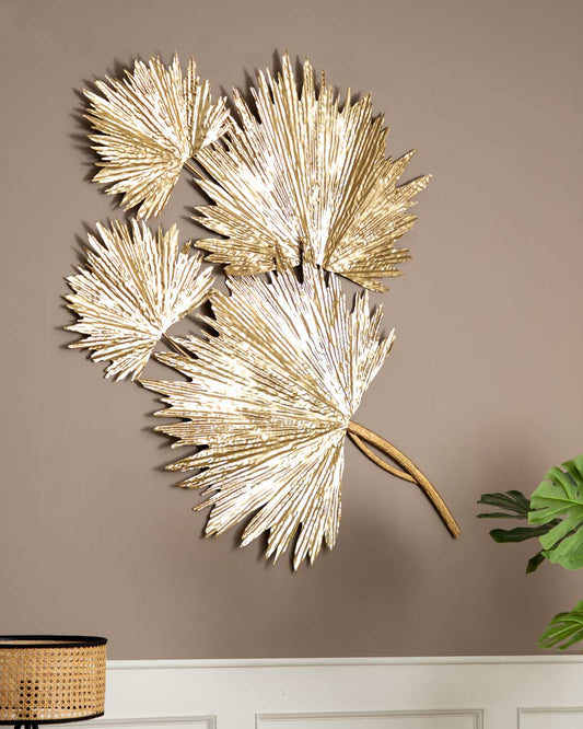 'Tropical Treasures' Palm Leaf Wall Sculpture