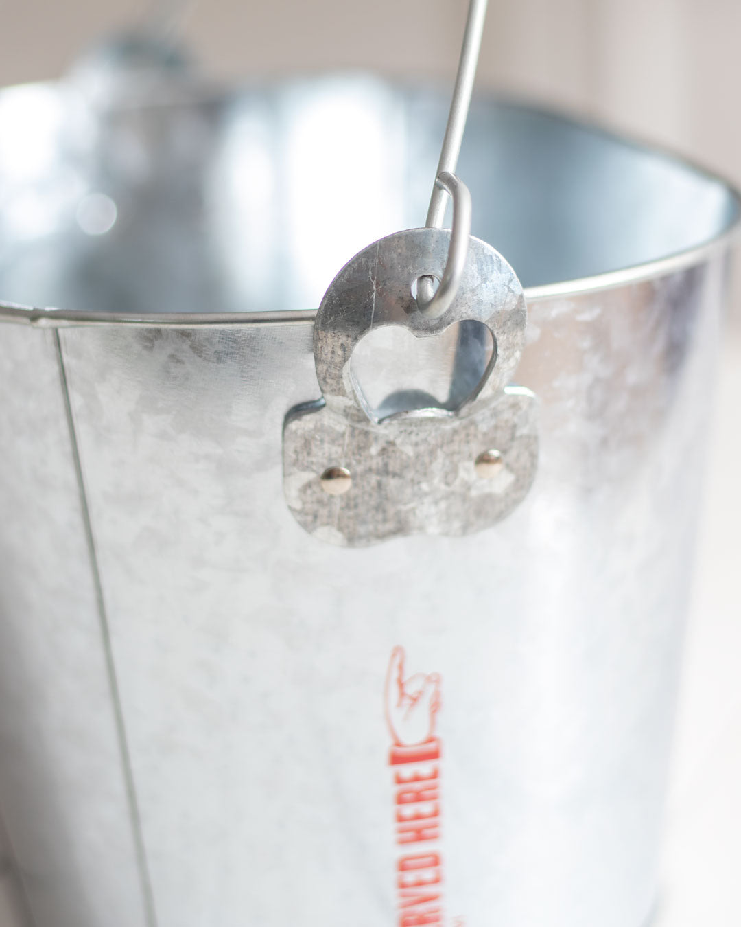 'Cold Drinks' Beer Bucket - Set of 2 - The Decor Kart 