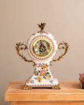 'Imperial Floral' Ornamental Decorative Table clock 