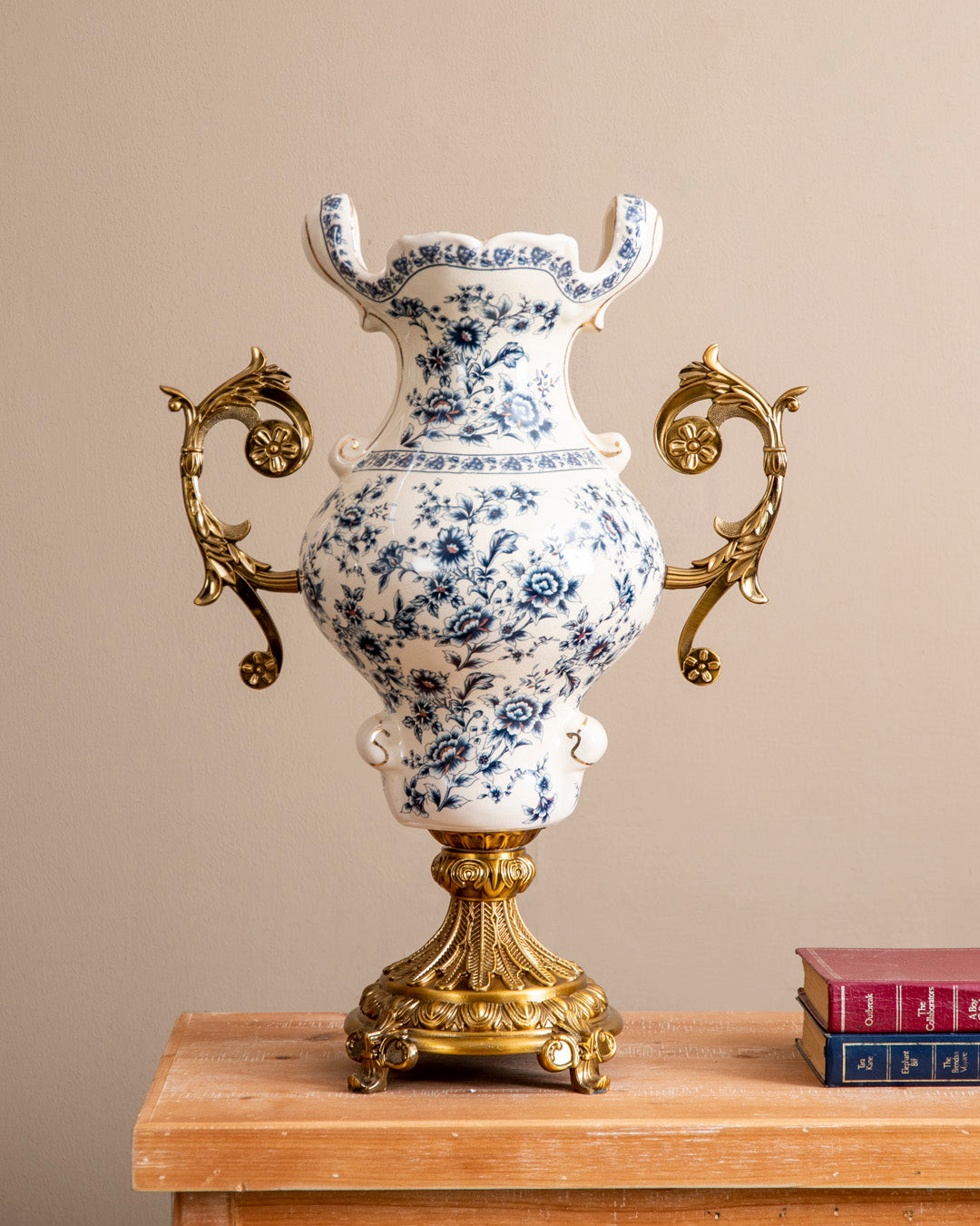 'Baroque Bloom' Victorian Ornamental Vase 