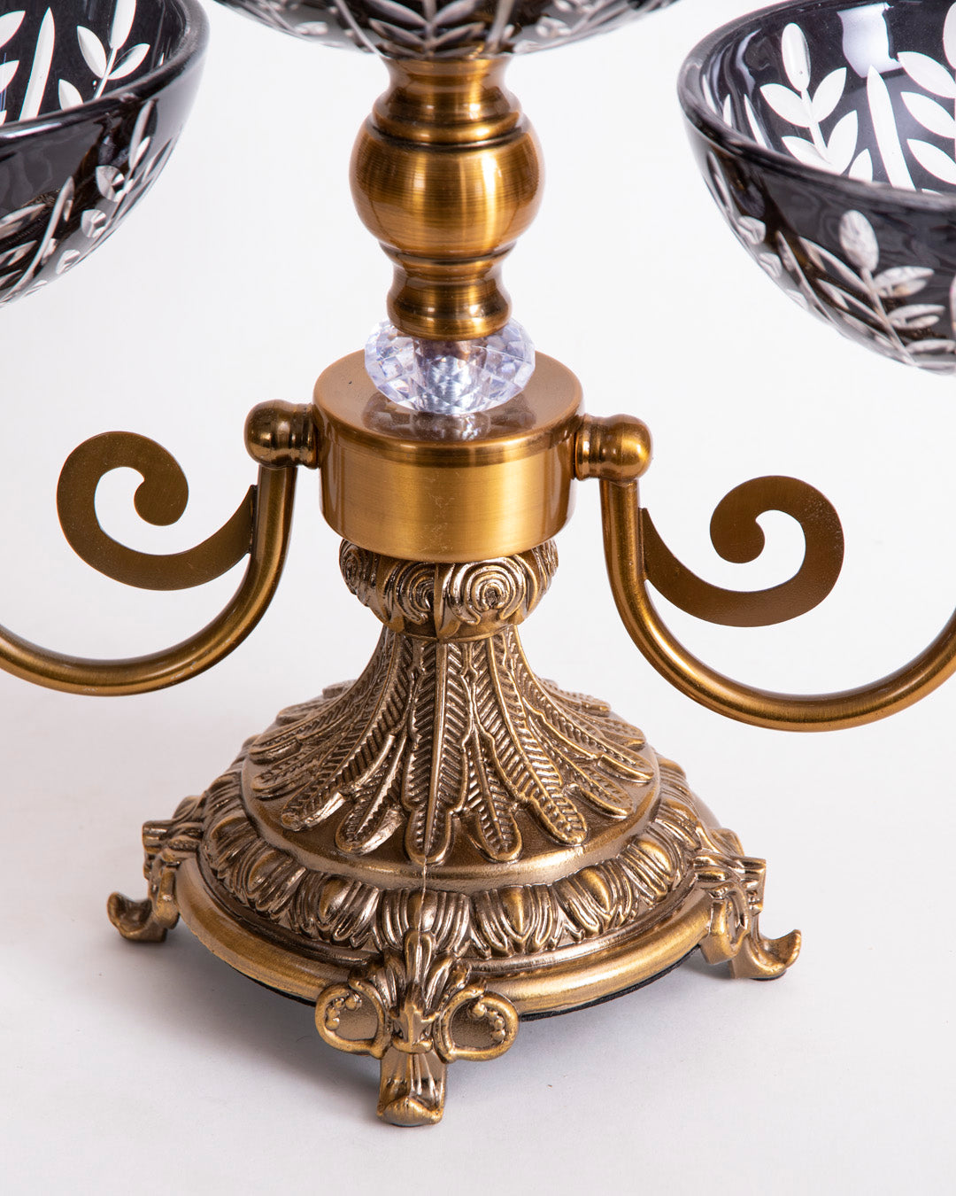 Antique Style Triple Arm Decorative Bowl 