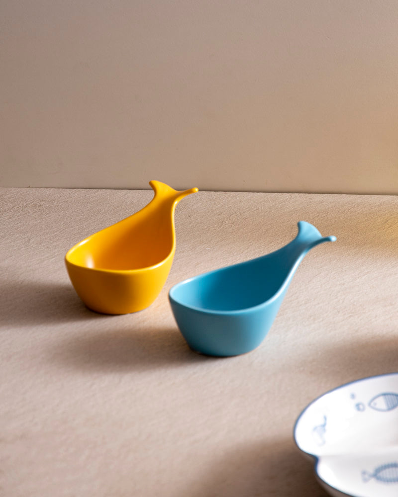 Monochrome Dip Bowl - Yellow 