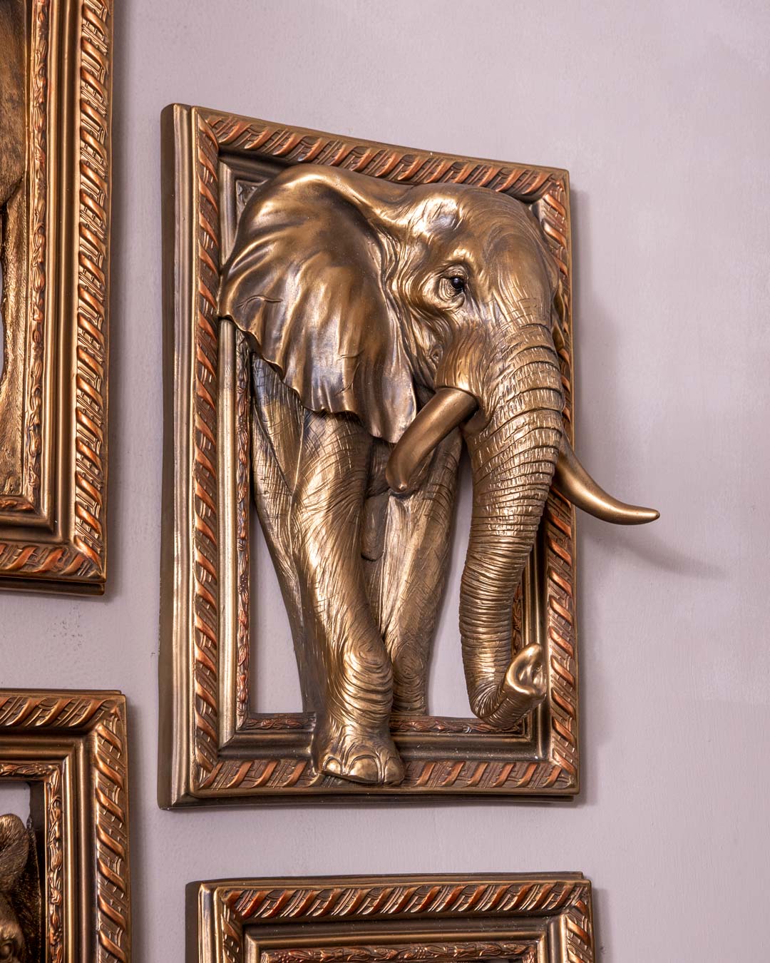 Majestic Elephant 3D Wall Art 