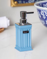 Traditional Contemporary Soap Dispenser - Blue
